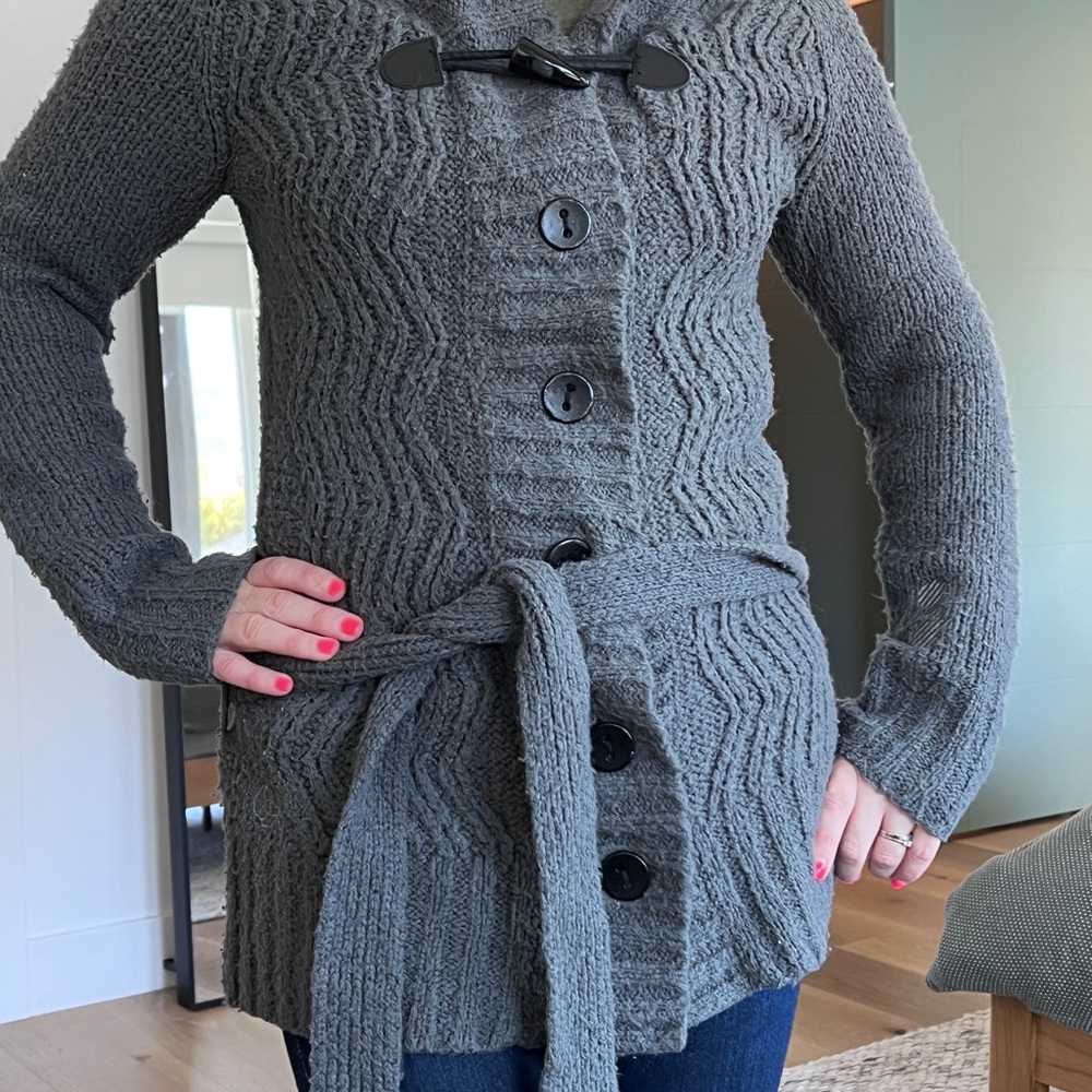 Orb wool cardigan